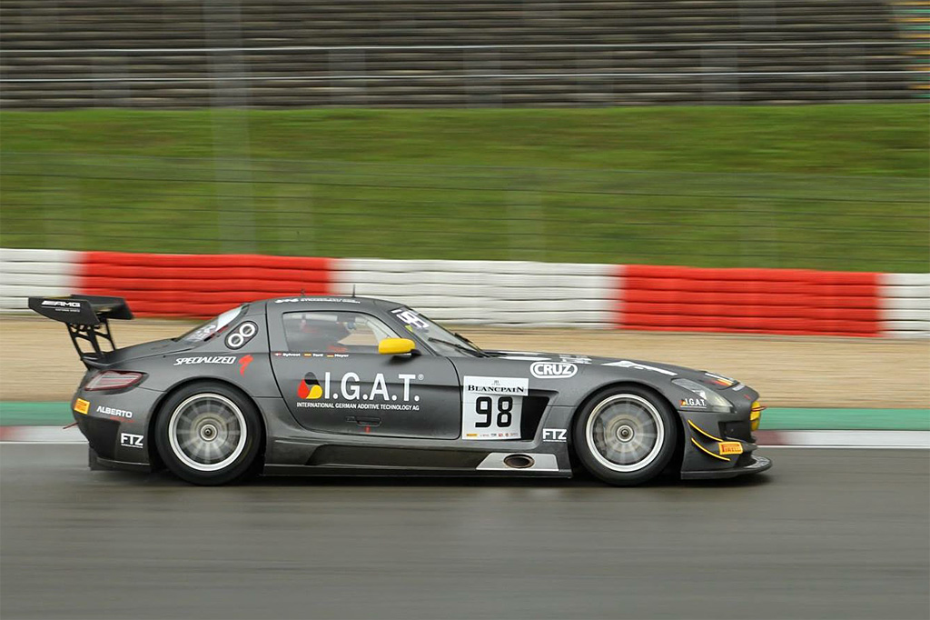 Nicolai Sylvest var hurtigste mand i Team Rowe Racings Mercedes